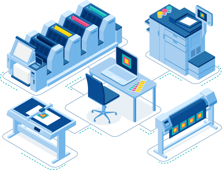 maquinas de impresión digital